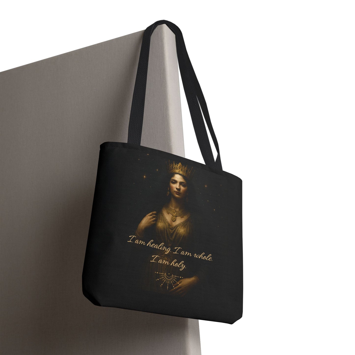 "I am Healing, I am Whole, I am Holy" Empowering Tote Bag