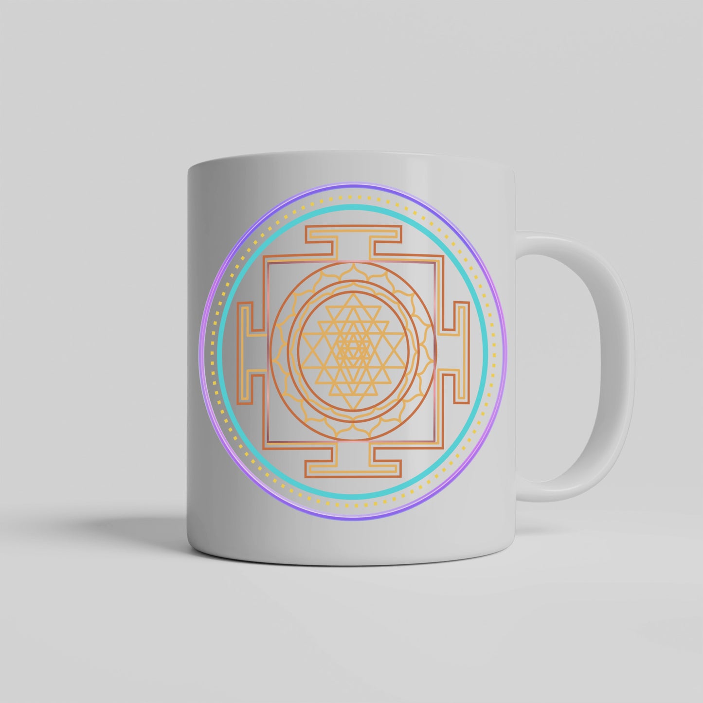 Sri Yantra Spiritual Mandala Mug