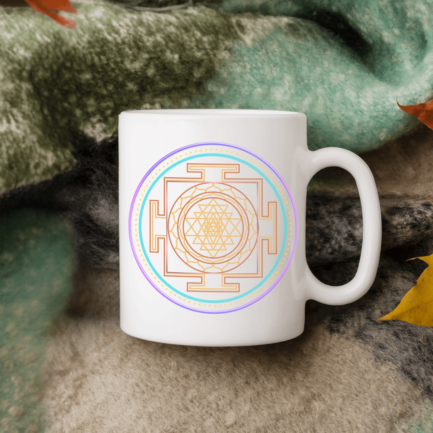Sri Yantra Spiritual Mandala Mug