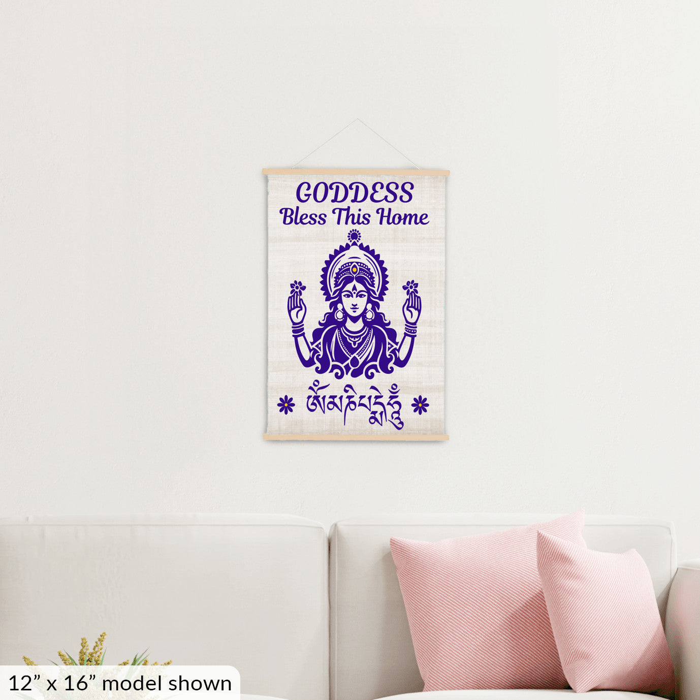 Goddess Bless This Home Sign