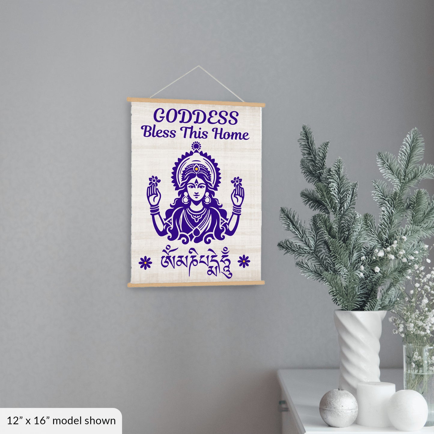 Goddess Bless This Home Sign