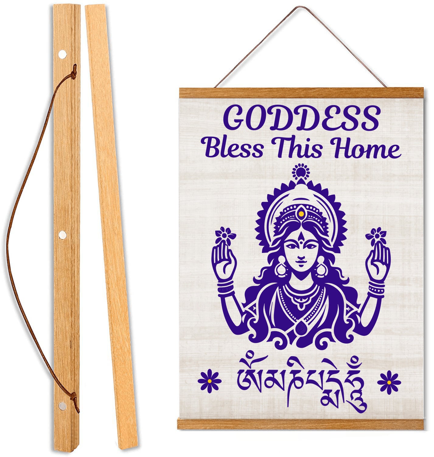 Goddess Bless This Home Sign