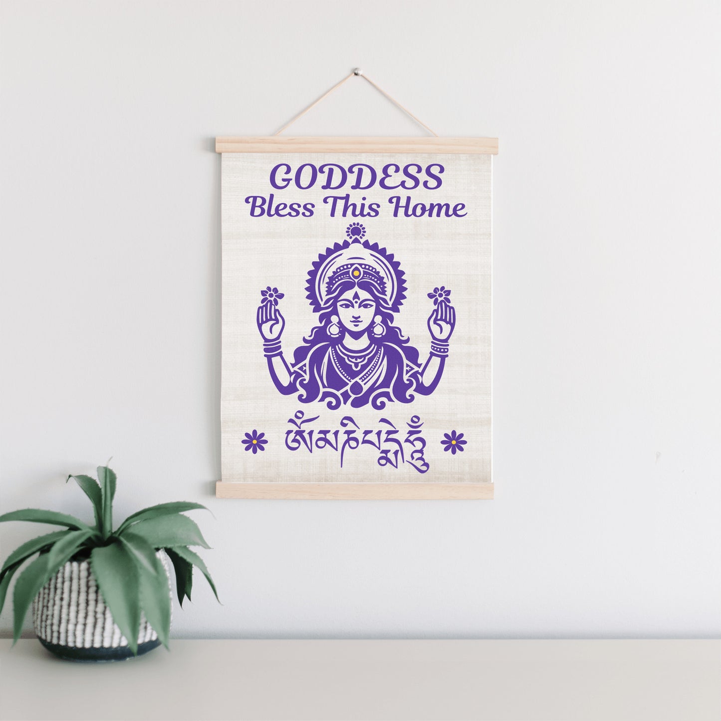 Goddess Bless This Home Sign