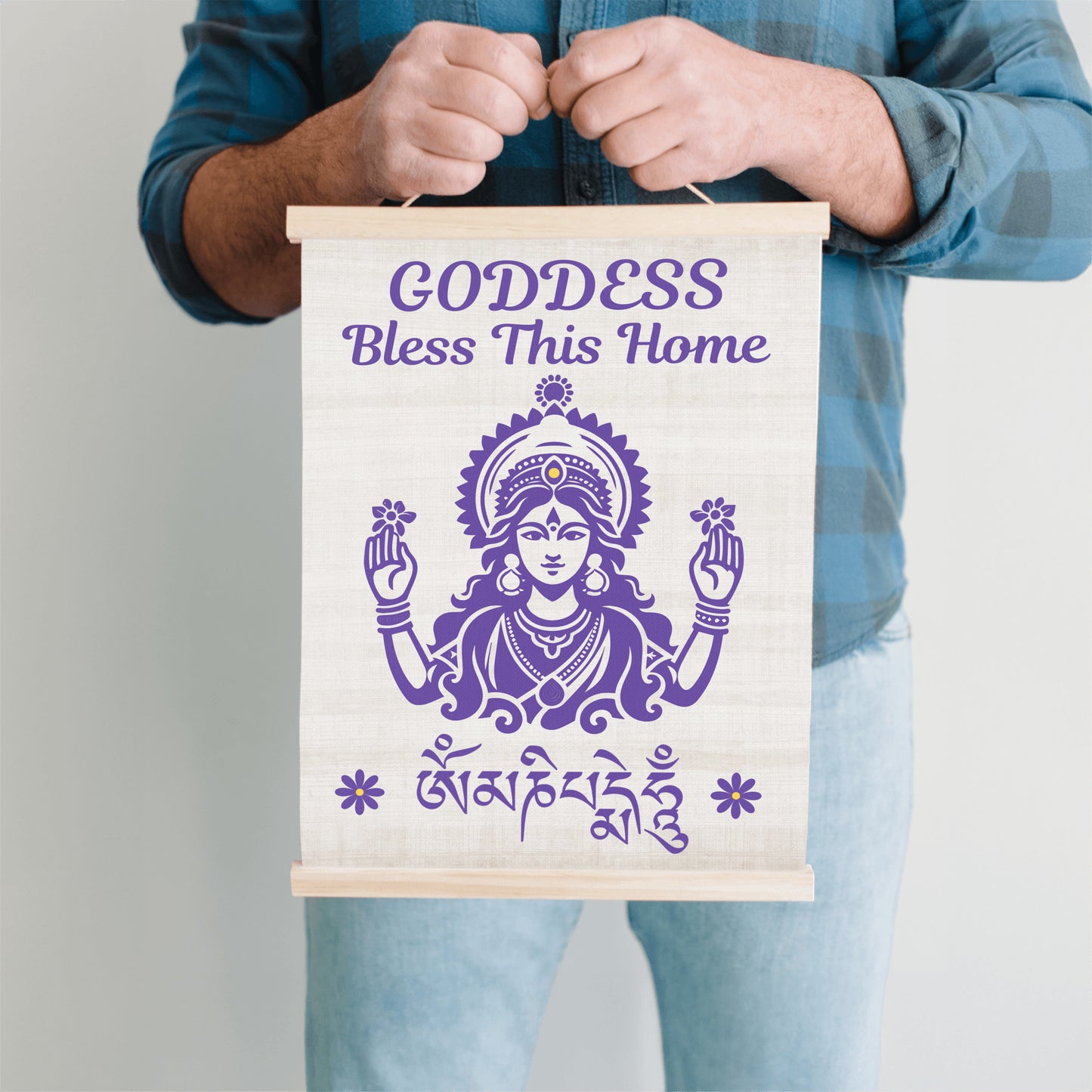 Goddess Bless This Home Sign