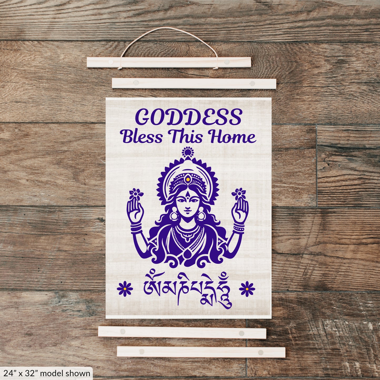 Goddess Bless This Home Sign