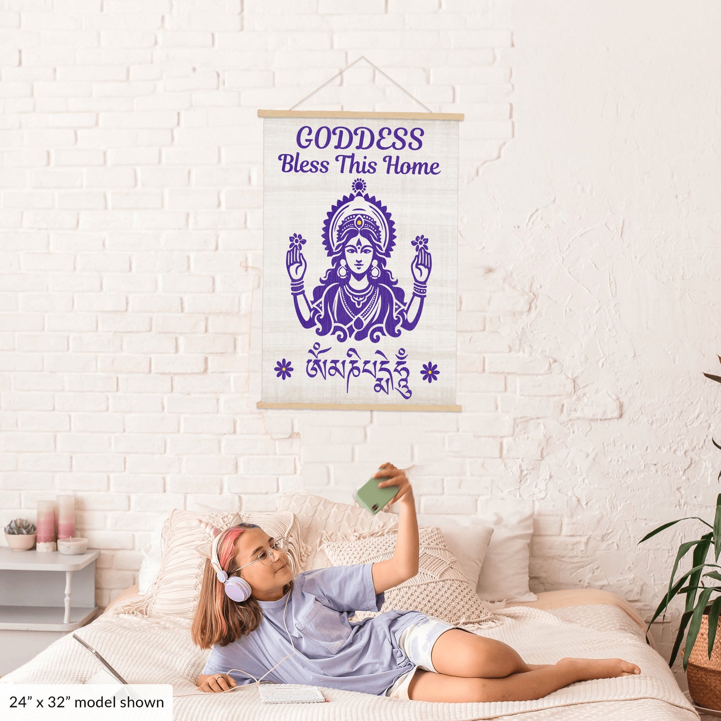 Goddess Bless This Home Sign