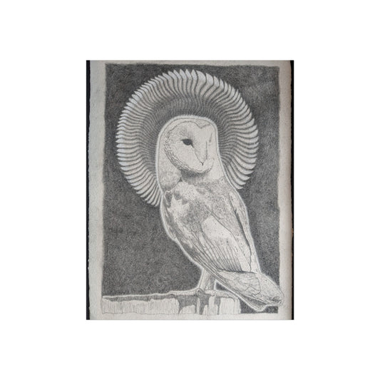 "Owl Priestess" - Fine Art Print