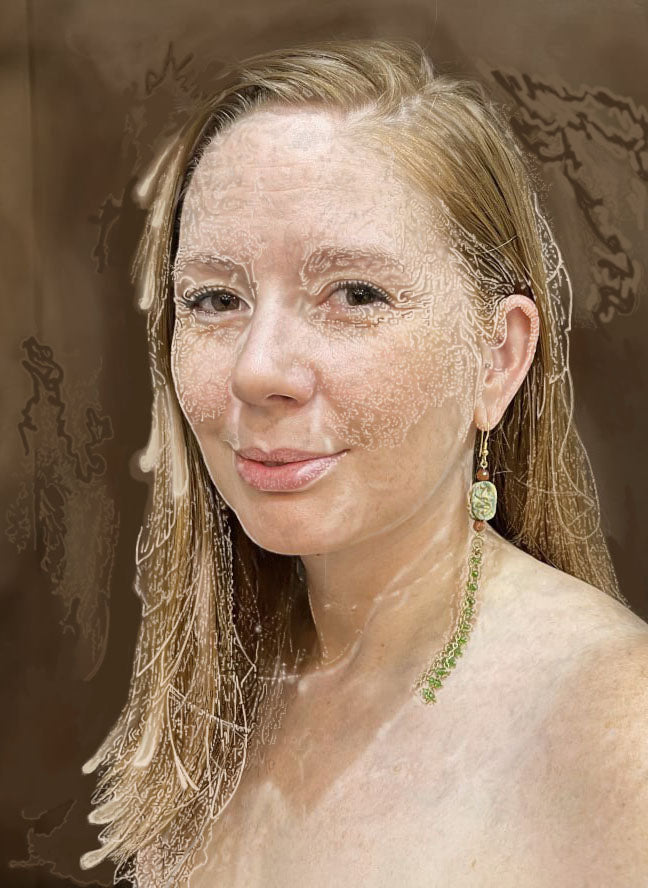 Custom Radiant Soulprint Portrait - Digital - 25 Hours