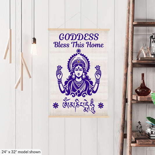 Goddess Bless This Home Sign