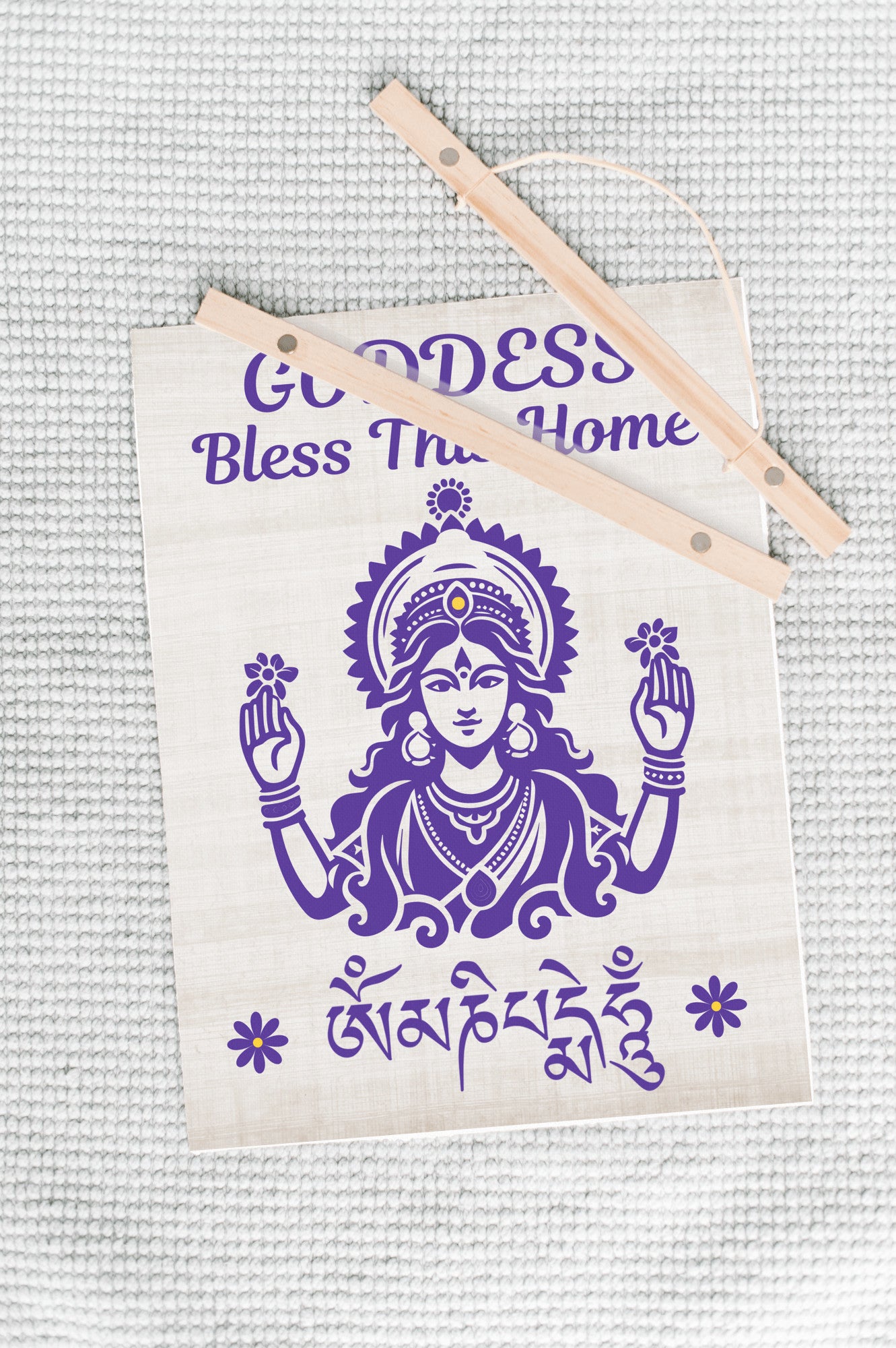 Goddess Bless This Home Sign