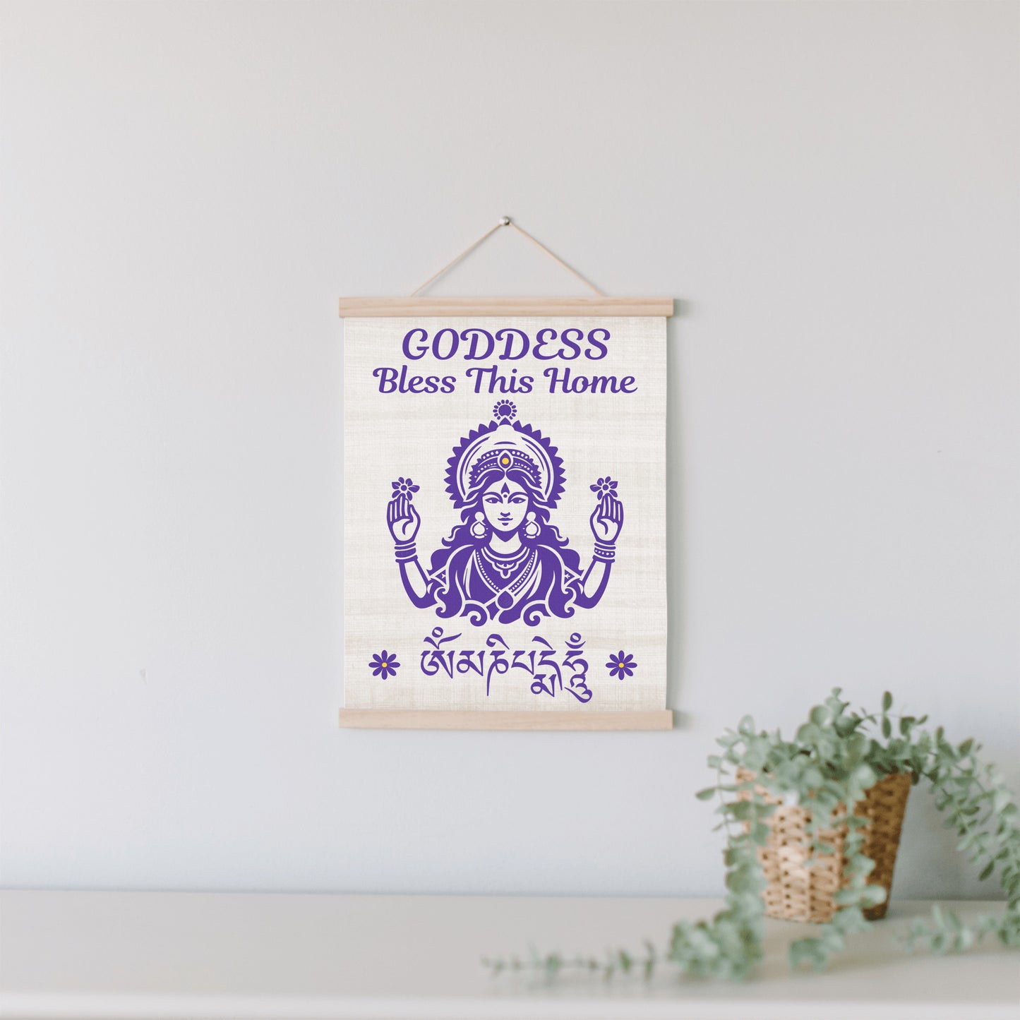 Goddess Bless This Home Sign