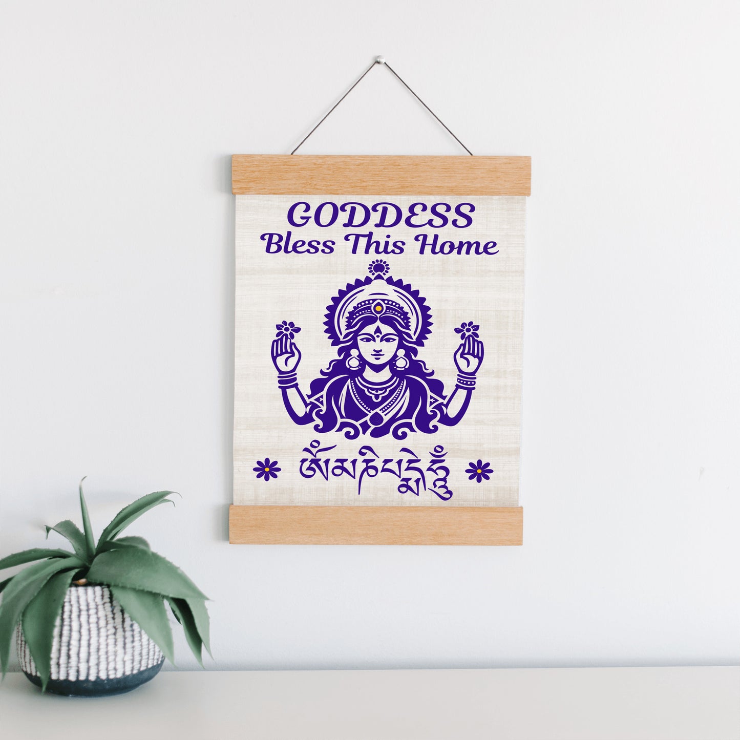 Goddess Bless This Home Sign