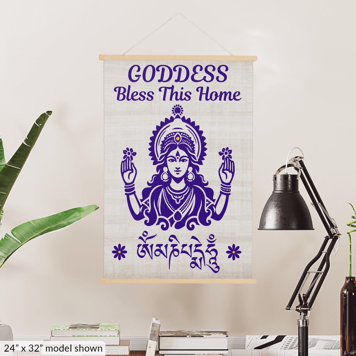 Goddess Bless This Home Sign