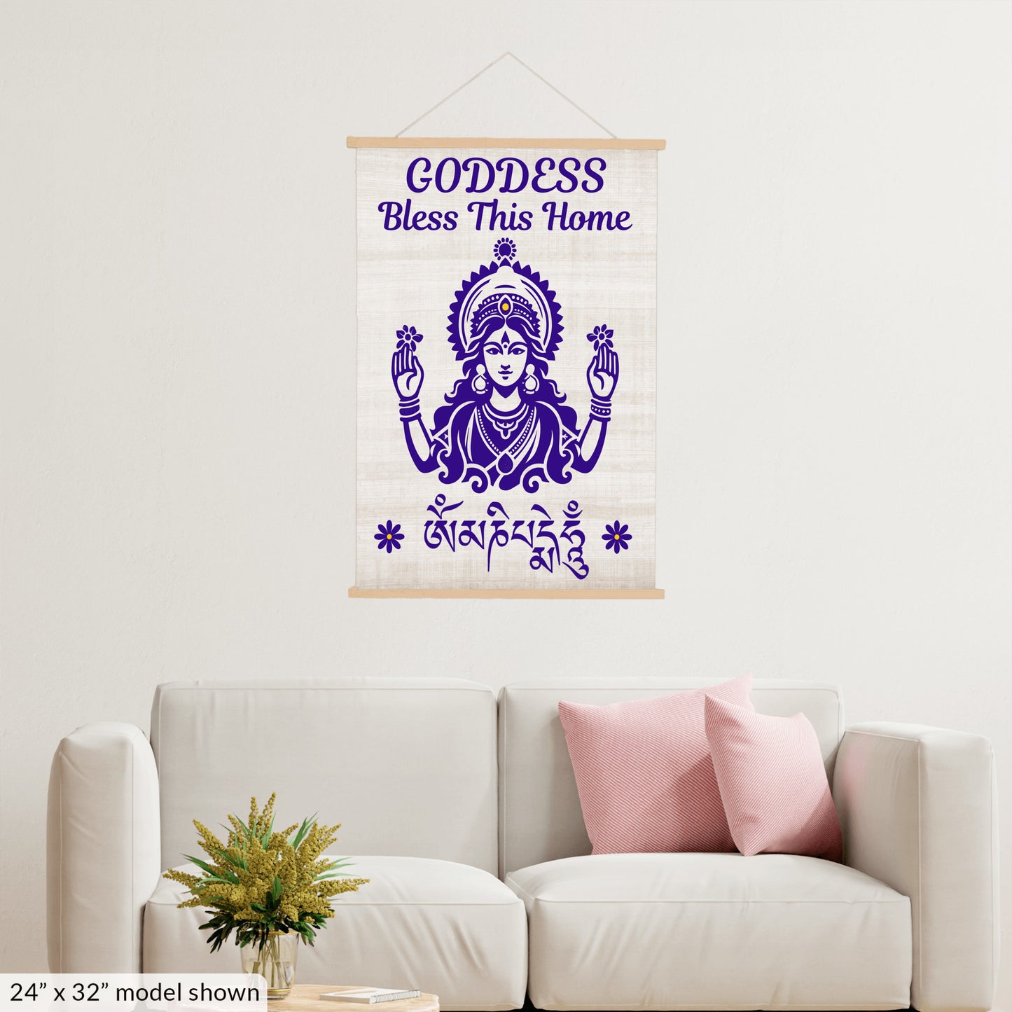 Goddess Bless This Home Sign