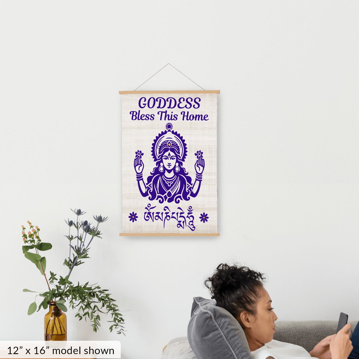 Goddess Bless This Home Sign